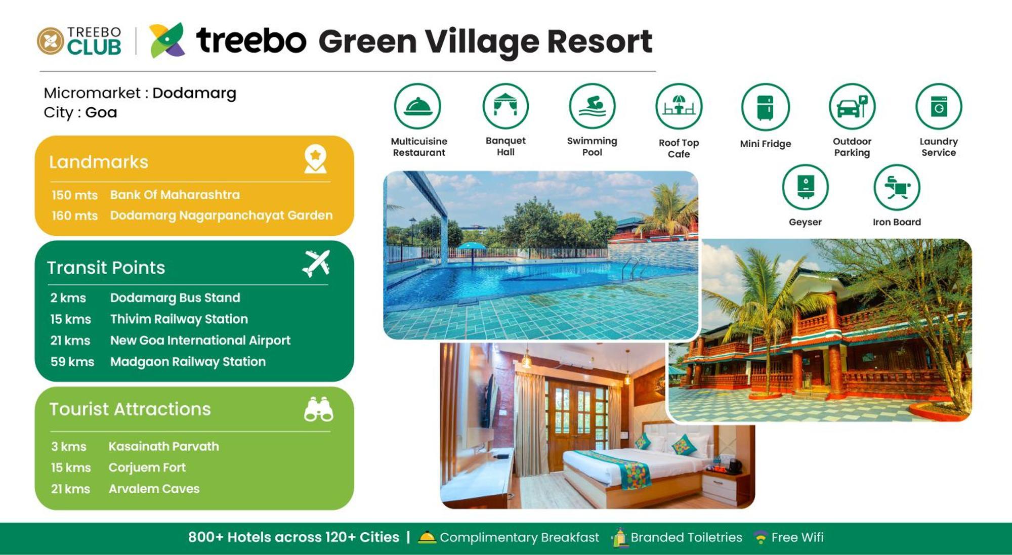 Treebo Green Village Resort - Goa Maneri  Εξωτερικό φωτογραφία